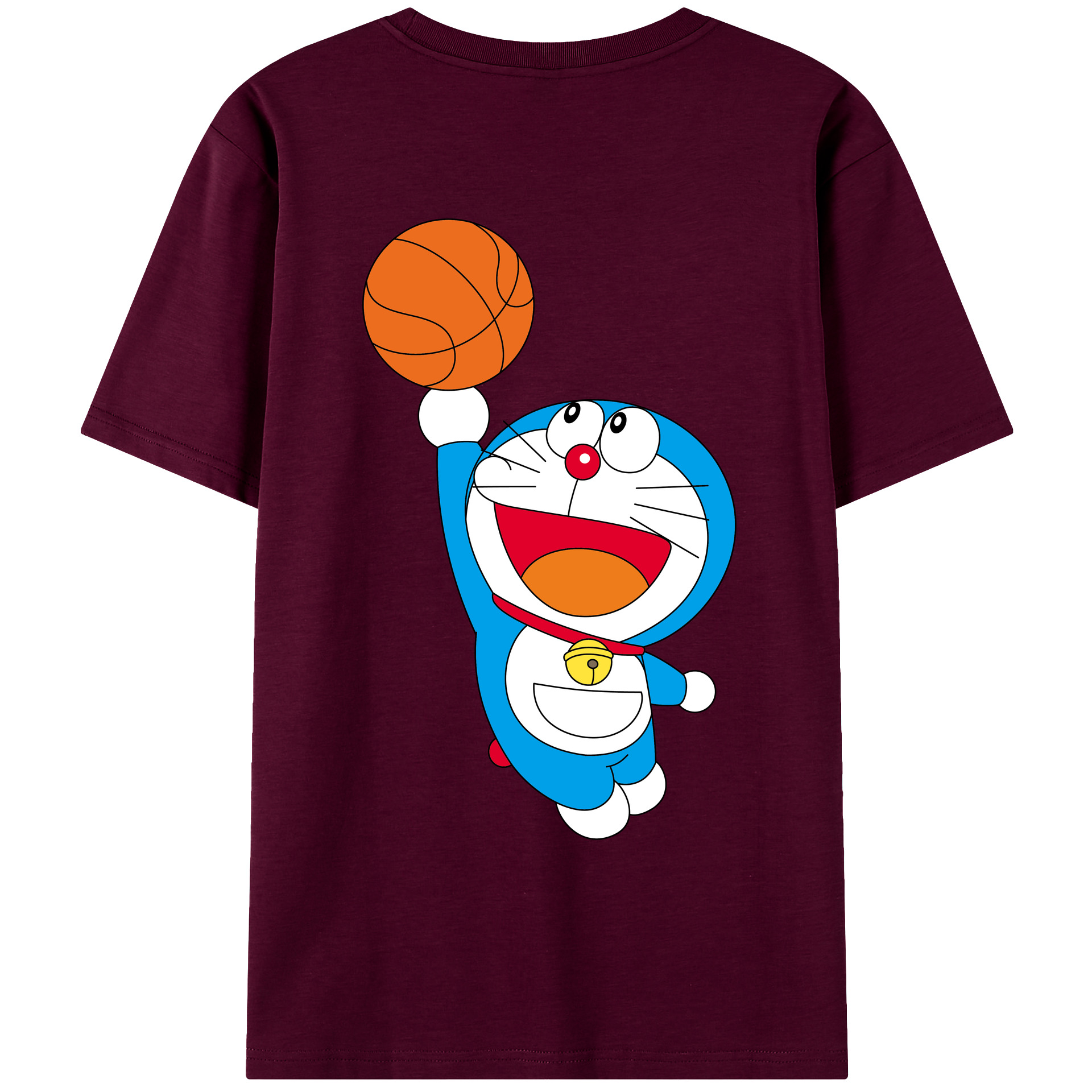 （画像用） ドラえもん Doraemon レディース半袖Tシャツ(バックプリント)